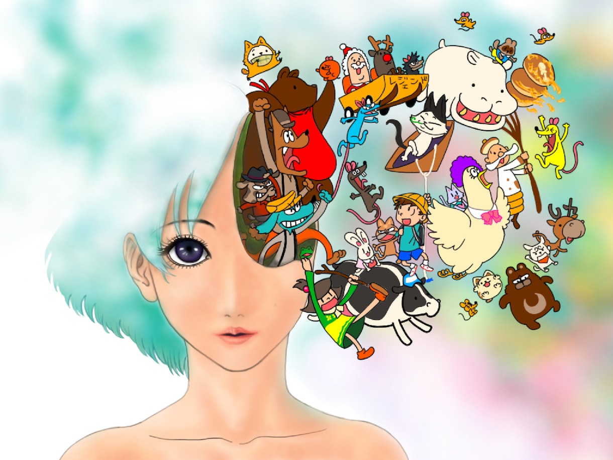 イラスト描いちゃいます 気づいてますか？あなたこそ素敵なキャラなんです。 イメージ1