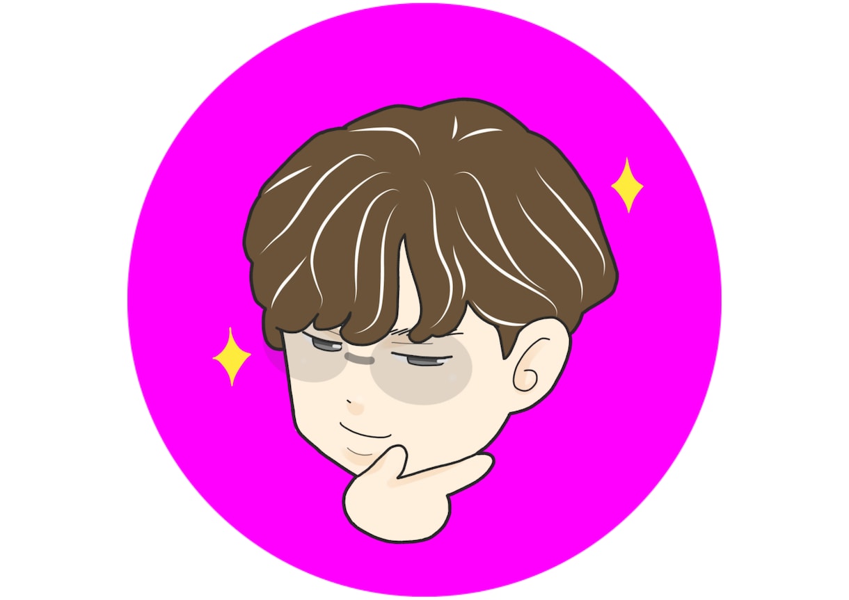 男性特化！大人男子の似顔絵アイコン描きます 可愛くて親しみやすい【大人の男】をお探しの方へ。 イメージ7