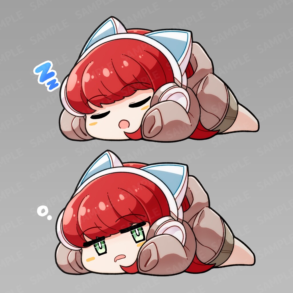 デフォルメキャライラスト制作します 可愛くPOPなキャラクターで配信や動画を彩ります！ イメージ1
