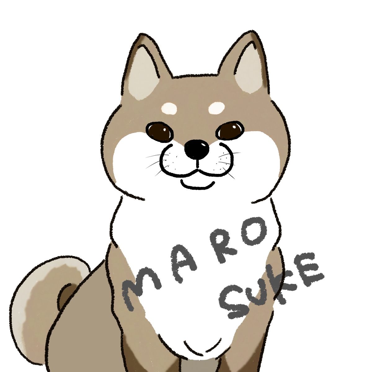 ペットのイラストをゆるっとお描きします あなたの大切なかぞくをイラストに。プレゼントやアイコンに。 イメージ2