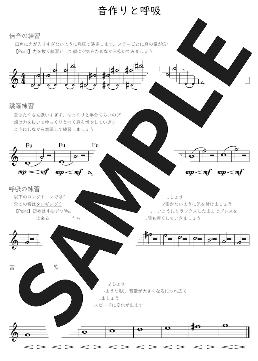 フルートお悩み相談｜オンラインレッスンします 練習しても変わらない方へ。その原因、一緒に見つけませんか？ イメージ3
