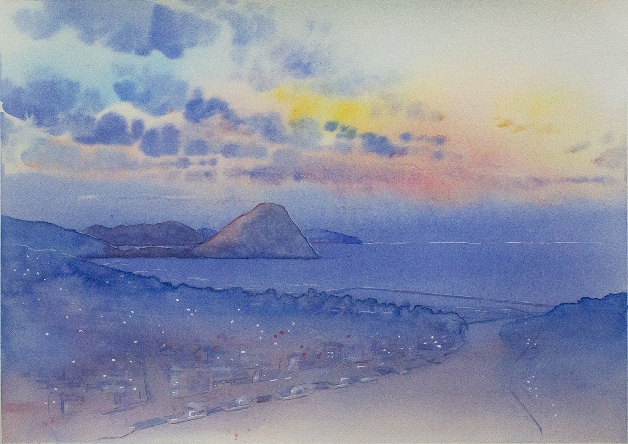 水彩で風景画描きます アナログ制作、原画での納品、またはデータ イメージ1