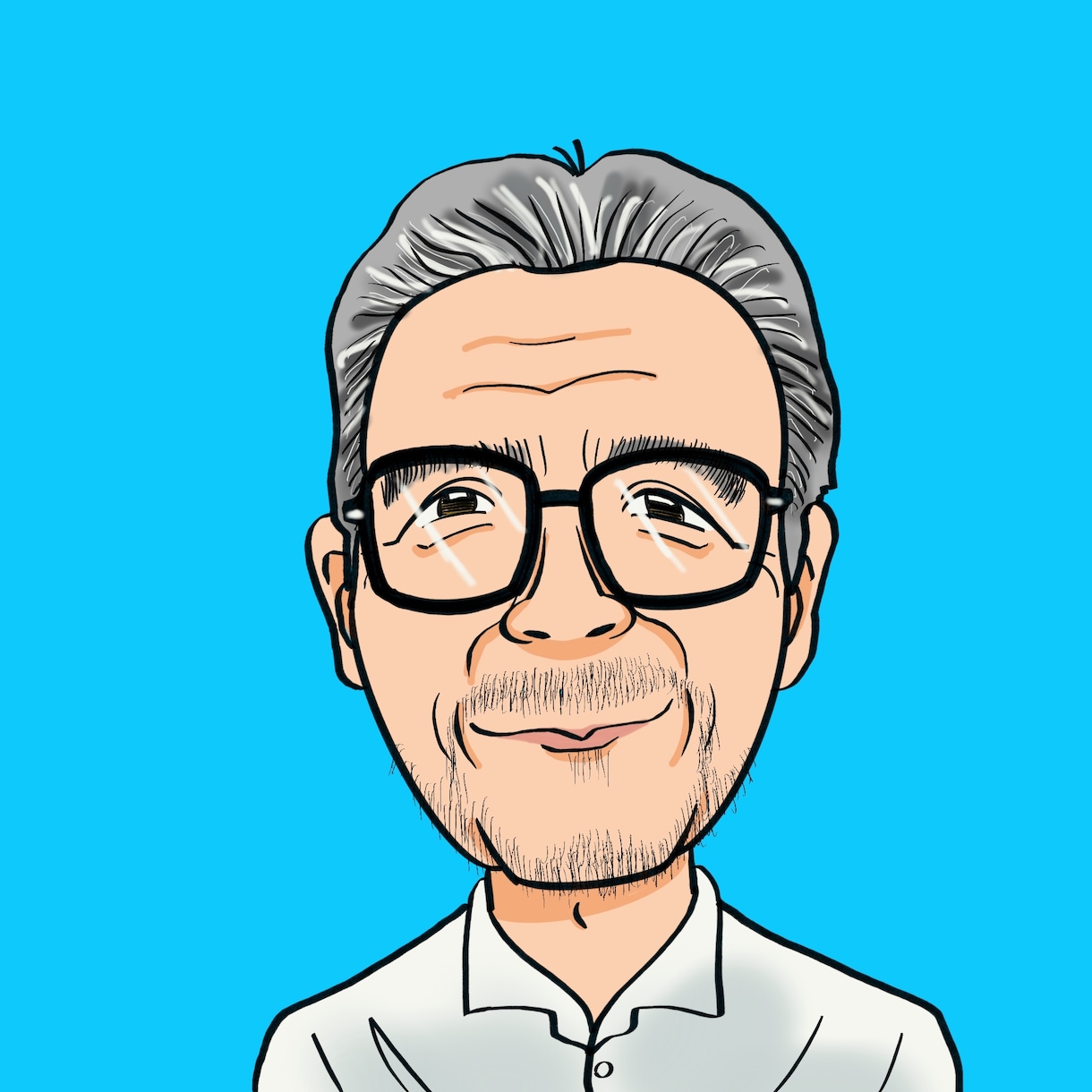シンプルでわかりやすい似顔絵アイコン描きます 誰からも好感を持たれるような似てる似顔絵お描きします。 イメージ8