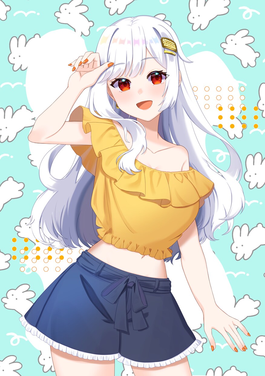 商用利用可！可愛い一枚絵/人物イラスト制作します Vtuberさん配信者さんに！あなただけのオリジナルイラスト イメージ9