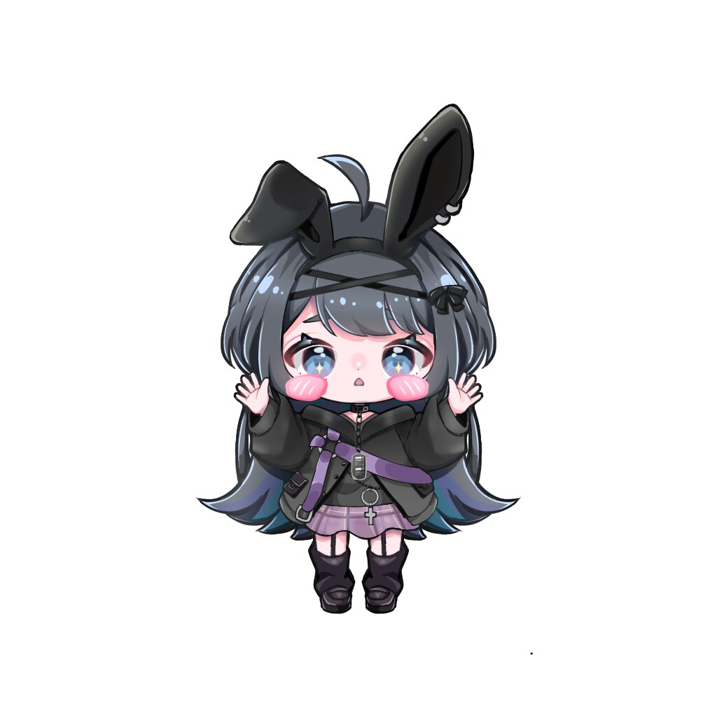 デフォルメイラスト描きます あなたのキャラを可愛くデフォルメ！アイコンサイズの立ち絵！ イメージ1