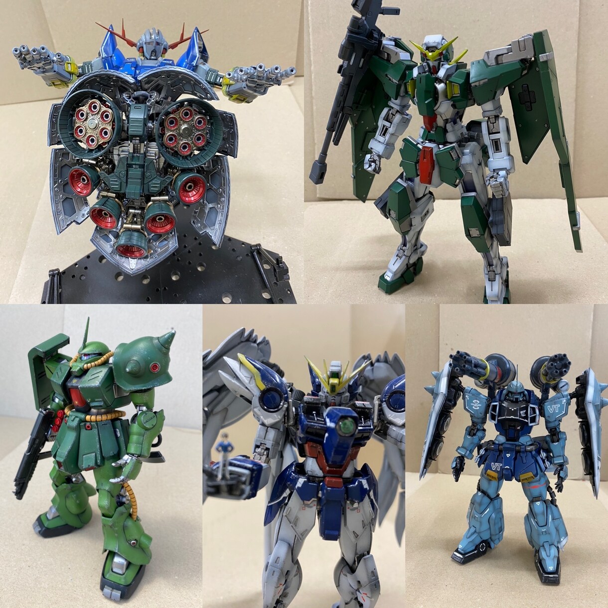 プラモデルの製作します プラモデルの製作依頼実車再現、ガンプラ製作など イメージ3