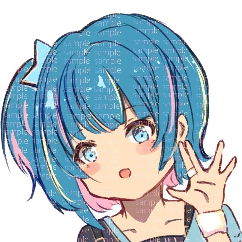 限定】初回依頼1000円でアイコン描いちゃいます アイコンを激カワに描きます！SNSのアイコン欲しい方是非！ イメージ2
