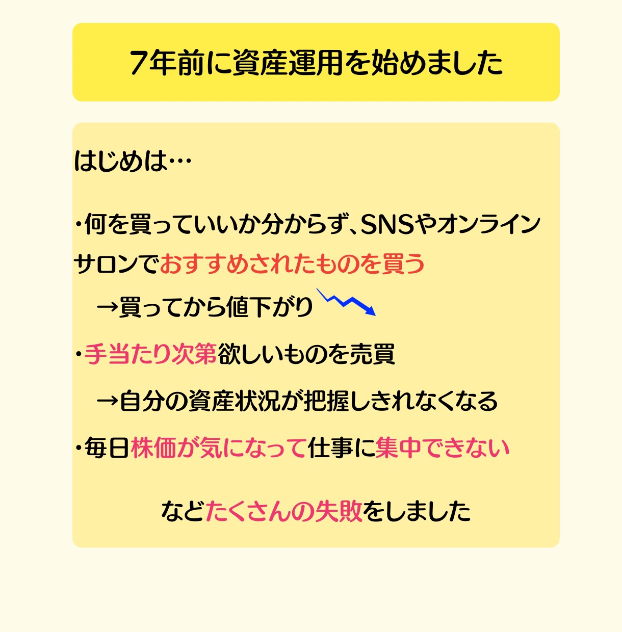 あなた専用の資産運用を家計管理から提案します お金が増える仕組みを作りを1ヶ月間サポート イメージ3