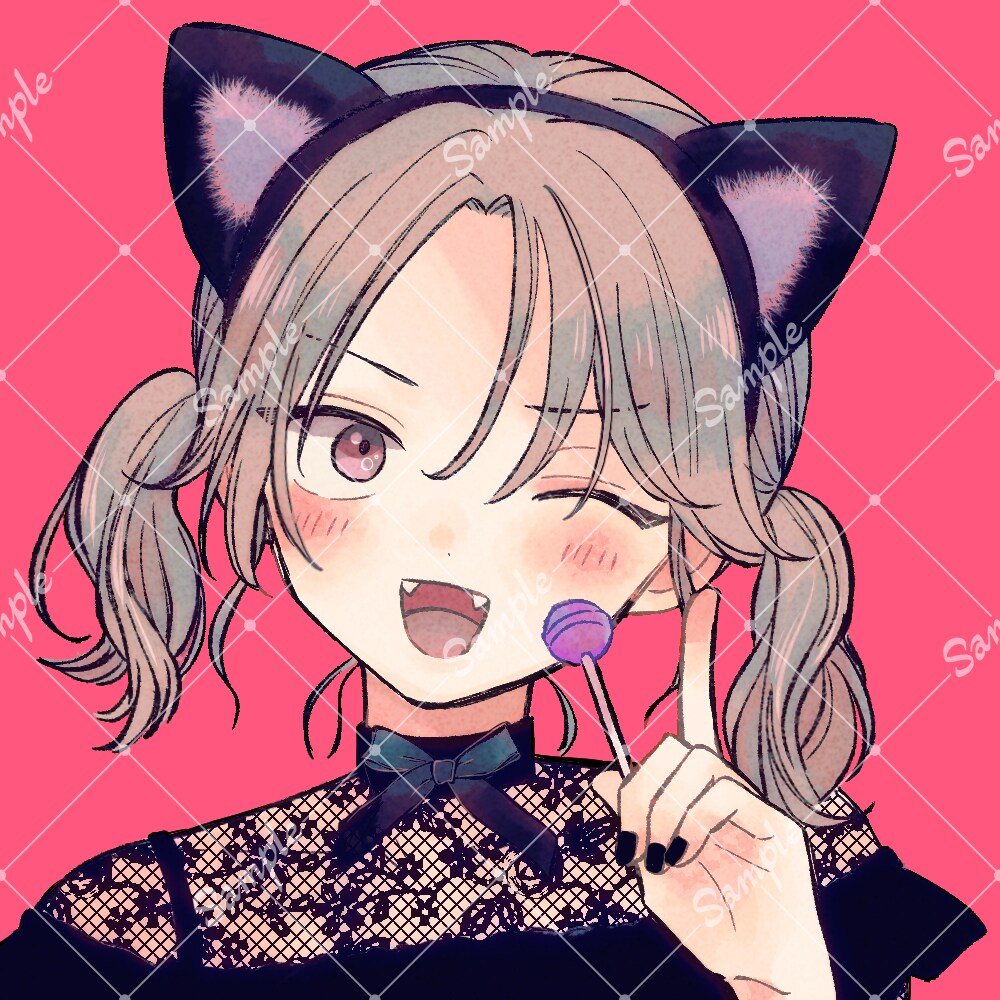 SNSで使える人物アイコン、イラスト描きます 複数人や一枚絵などの相談もお気軽にどうぞ！ イメージ2