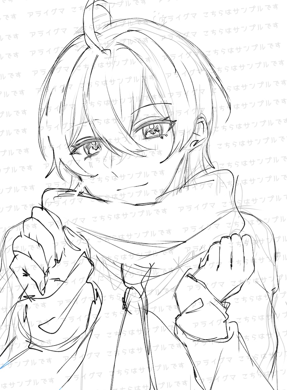 男性、女性キャライラスト描きます お祝いイラスト、アイコンイラストなどお受け致します。 イメージ1