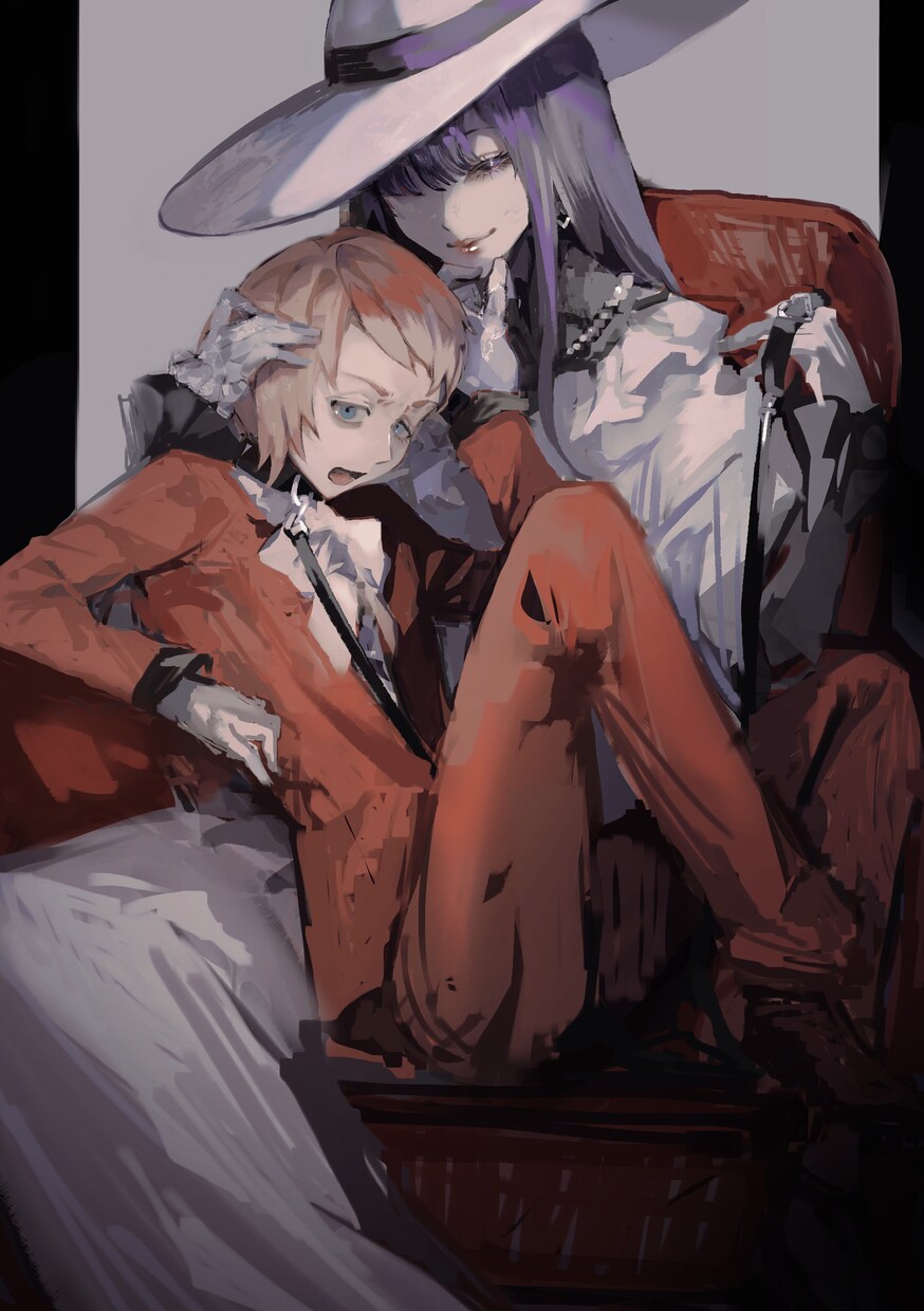 重厚感と迫力のある厚塗り一枚絵描きます 【MV・サムネに！】美麗・重厚な厚塗り一枚製作します イメージ7