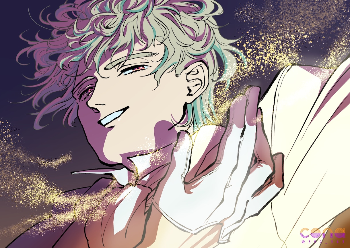 アニメ風イラスト描きます！◉GIF動画にもできます ラフ段階の修正無制限！商用･著作権料含◎様々な用途に使用可能 イメージ6
