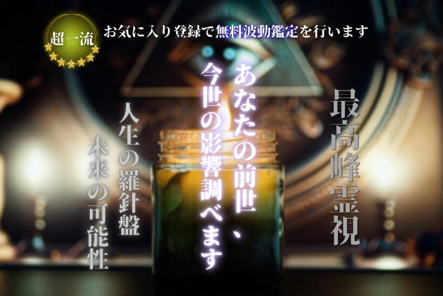 前世の記憶、今の人生との関係を鑑定します 今の悩みと前世の関係を示し、今世のあなたの課題を解明します。 イメージ1