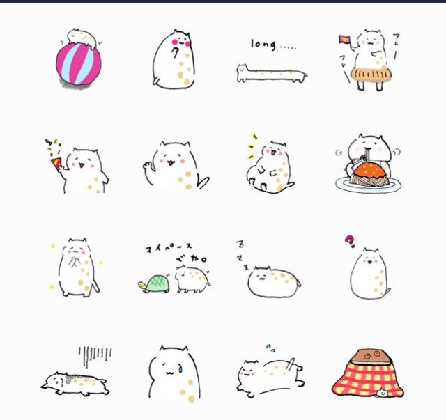 オリジナルキャラや筆字のLINEスタンプ作成します お好きな動物やメッセージからオリジナルキャラや書道デザイン！ イメージ1