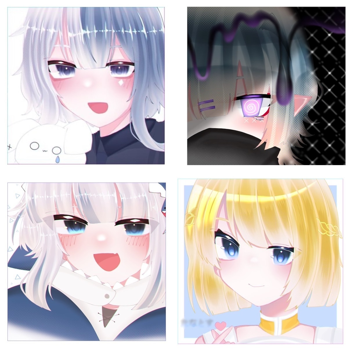 かわいい! 夢絵、アイコン、制作します 夢絵、アイコン、一枚絵、荒野行動、配信画面等など!! イメージ2