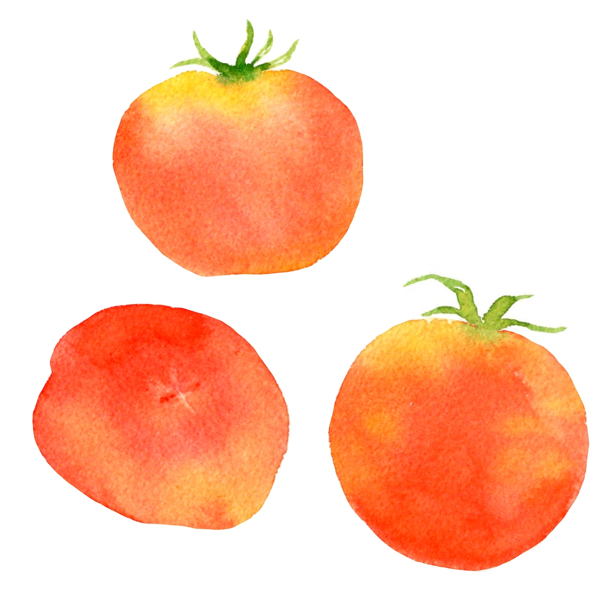水彩画で野菜・果物などの食べ物イラストを描きます 〜丁寧なヒアリング〜 温かく優しいタッチが得意です♪ イメージ4