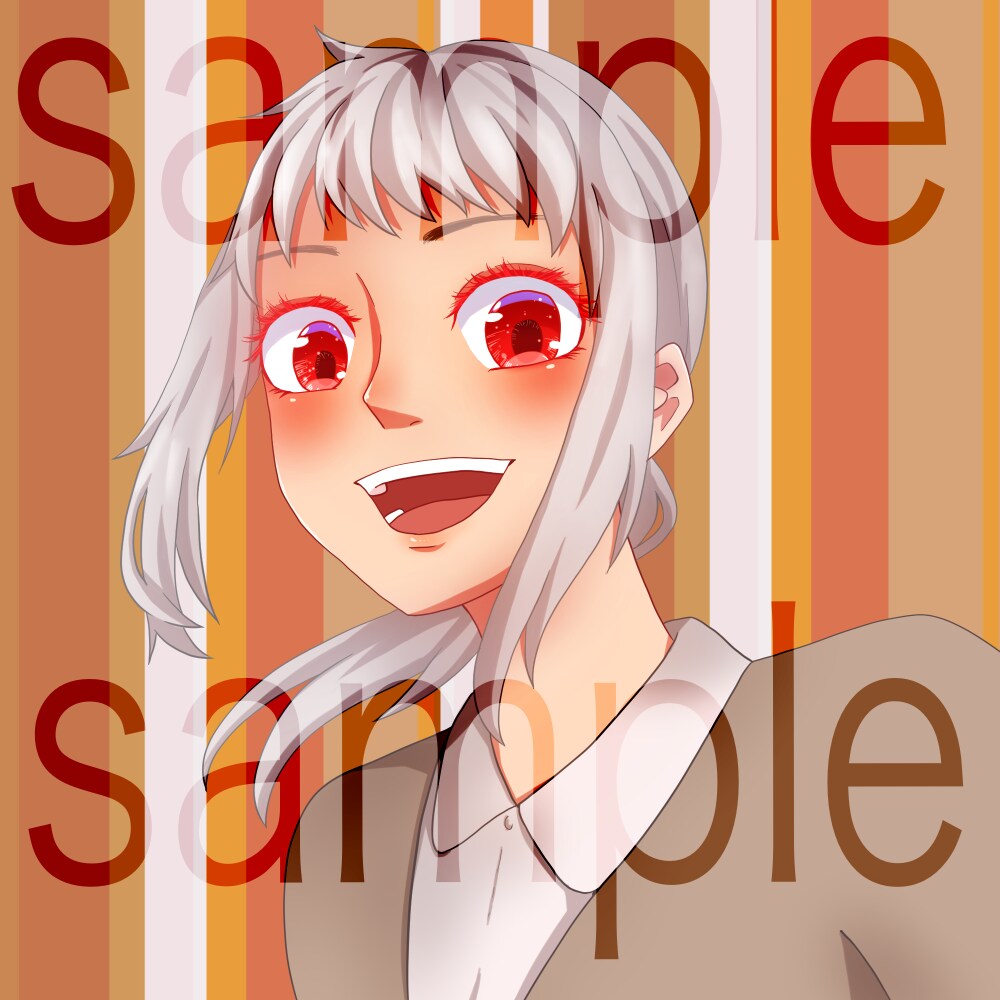 SNSアイコン、イラストオーダー承ります オリジナルから夢絵まで。※キャラ追加につき追加料金有 イメージ4