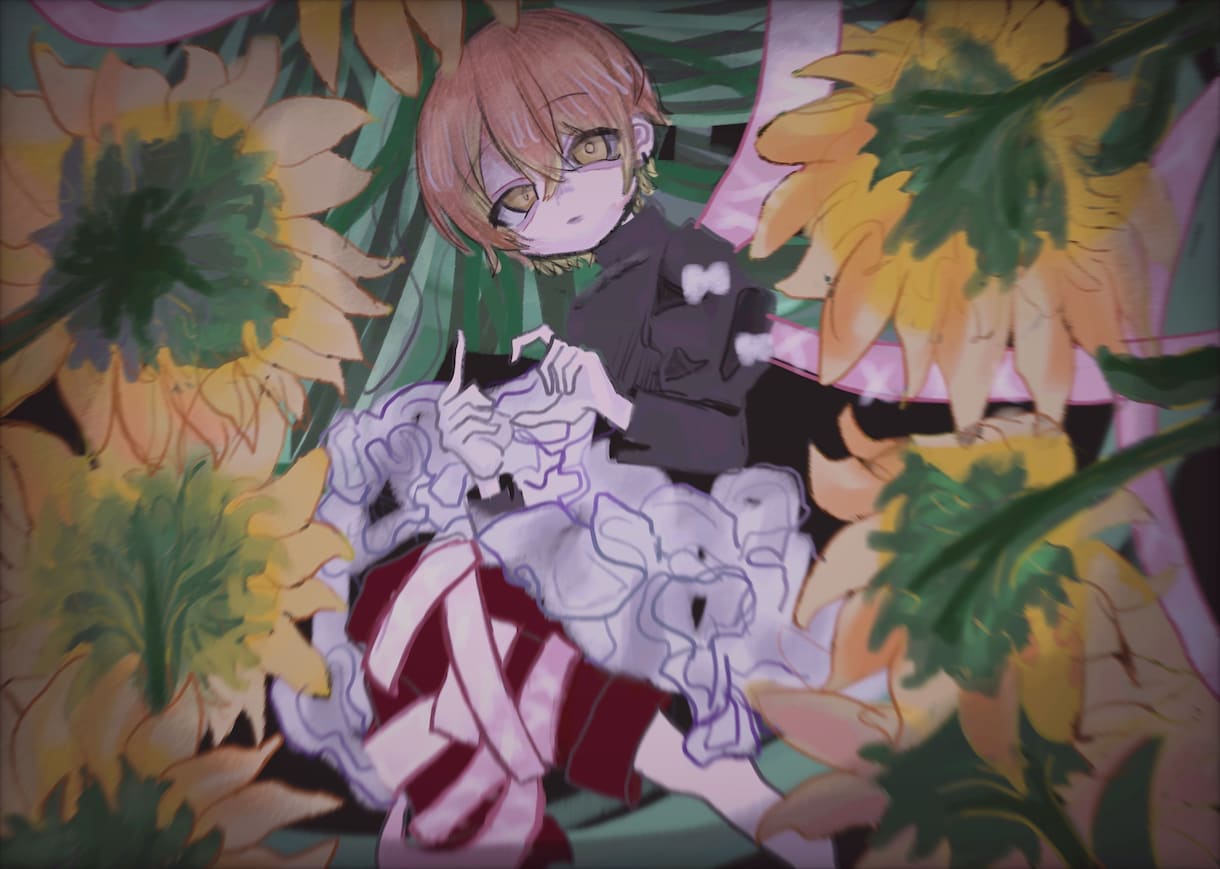 あなただけのイラストをお届けいたします どこか影のある雰囲気がお好きな方に特にオススメです イメージ1