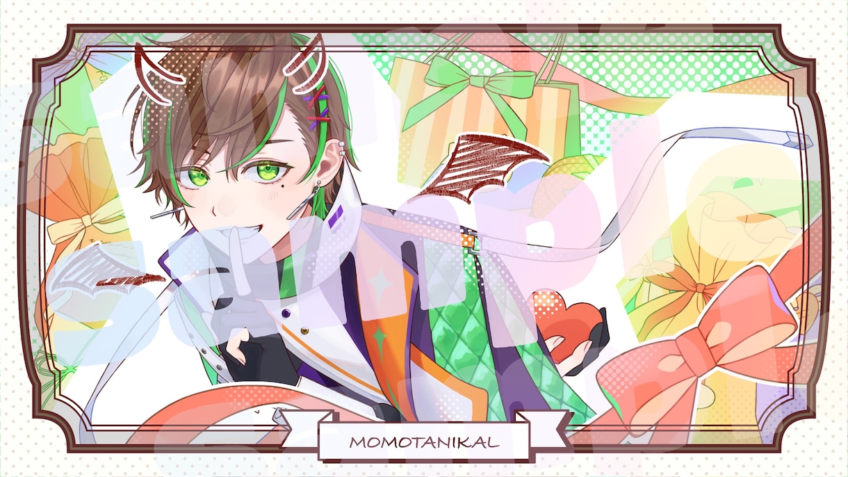 立ち絵・一枚絵・アイコン等制作いたします MVやサムネを華やかに彩るイラストを描きます★ イメージ5