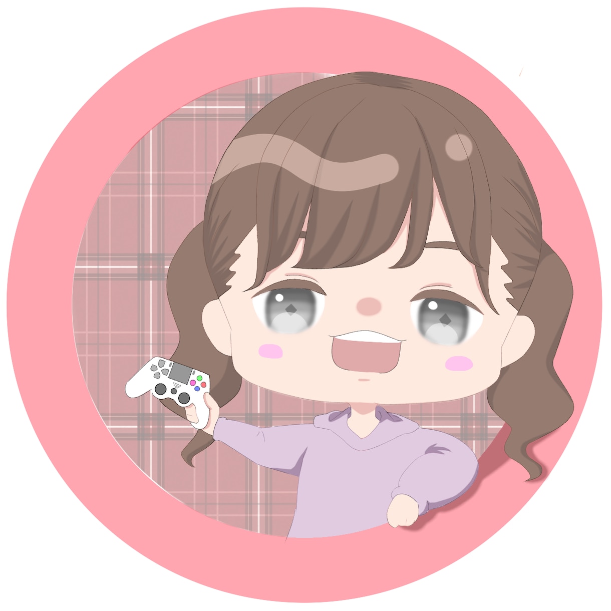 ゆるふわ系、ミニキャライラスト描きます SNSアイコン、配信サムネイル等に イメージ1