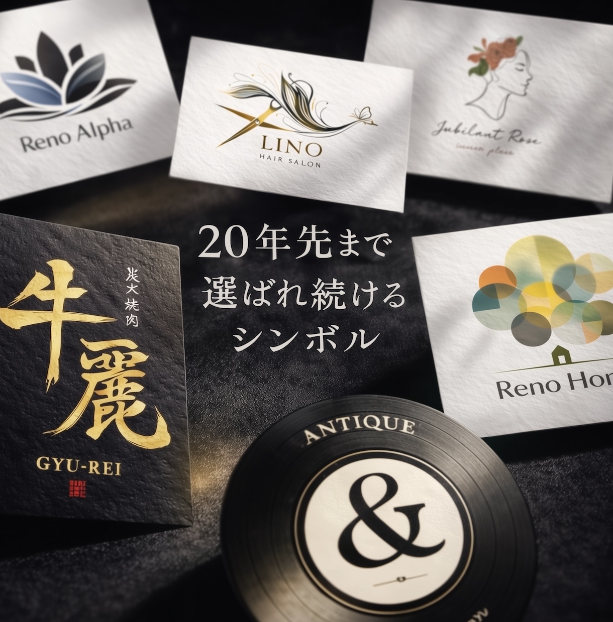 売上を意識したロゴ設計を行います 事業の成果につながる設計視点で制作します イメージ1