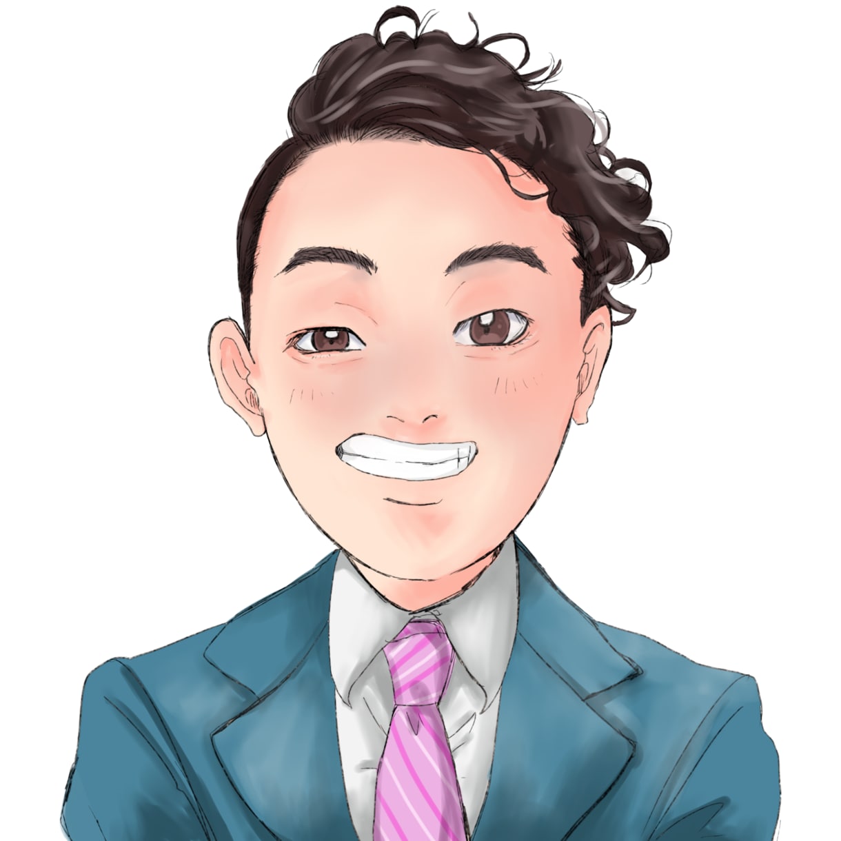 あなたの顔がアイコンに！商用利用できます あなたやペットがＳＮＳ・ブログの顔に！写真でイラスト描きます イメージ2