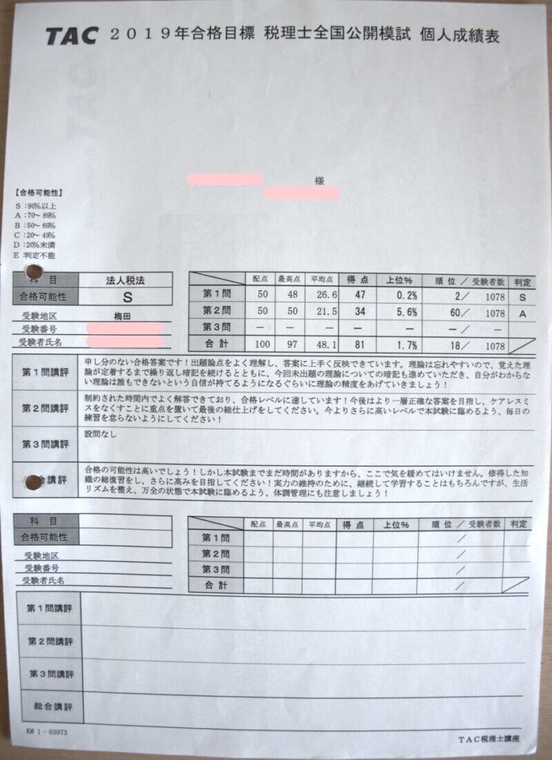 官報合格者が--簿財同時合格--の個別指導をします 【1か月間】税理士試験の簿記論＆財務諸表論の個別指導 イメージ2