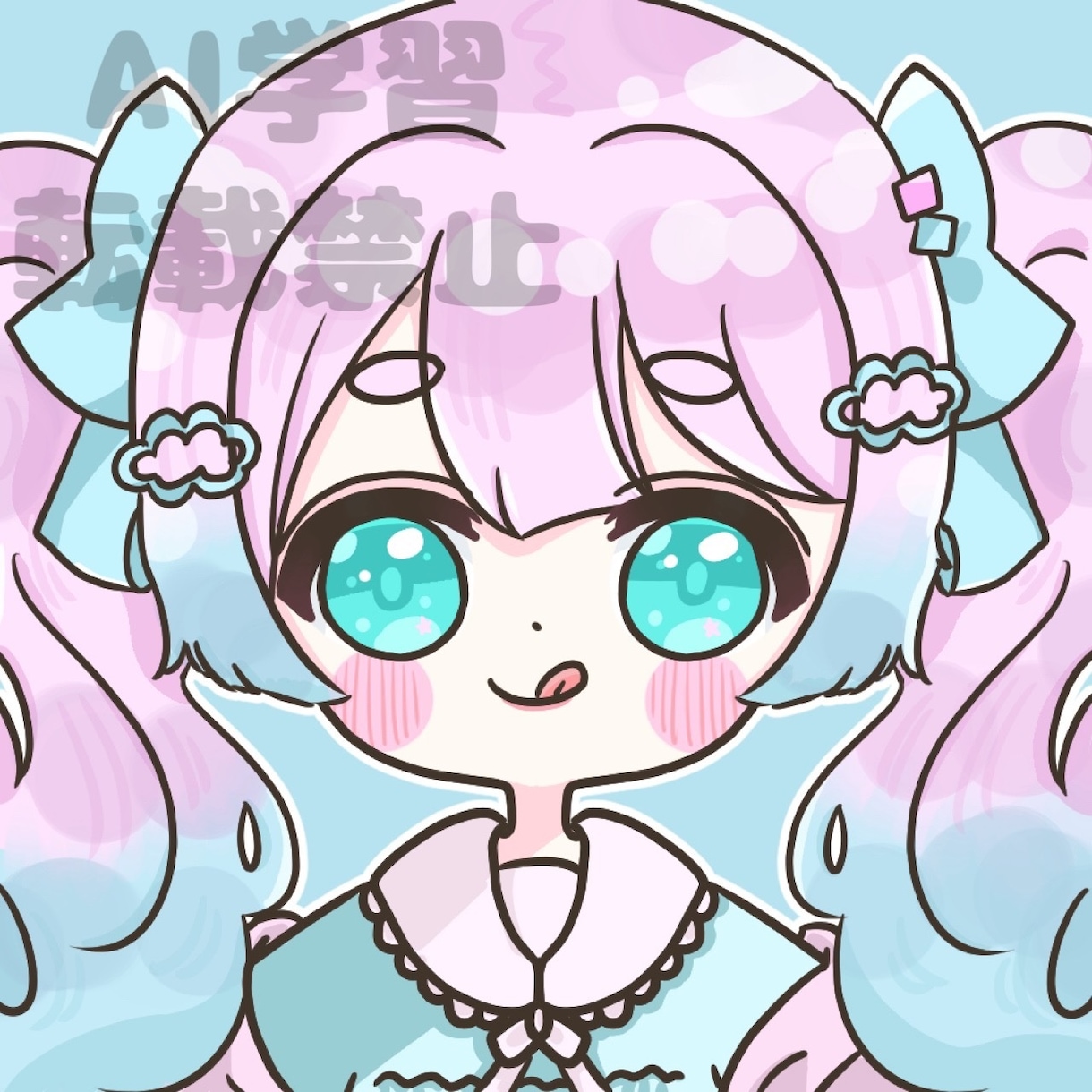 あなただけのSNSアイコン描きます VTuberさん・配信者さん・SNS活動者さん歓迎✨ イメージ1