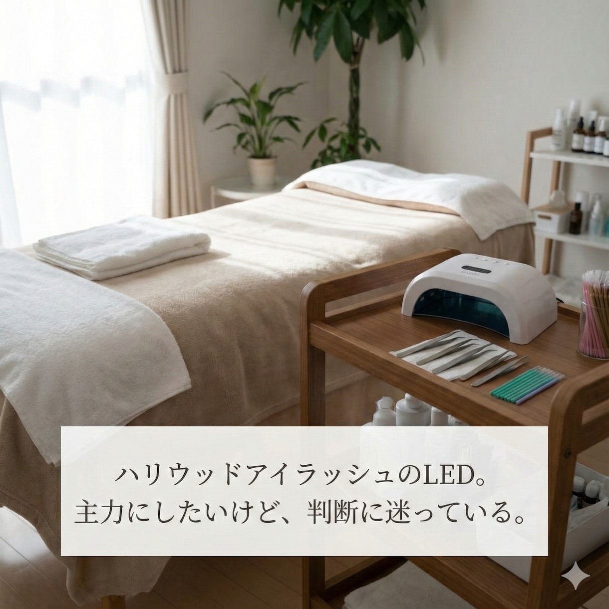 LEDマツエク導入と技術の悩み相談します 現役施術者が不安点を整理し判断をサポート イメージ2