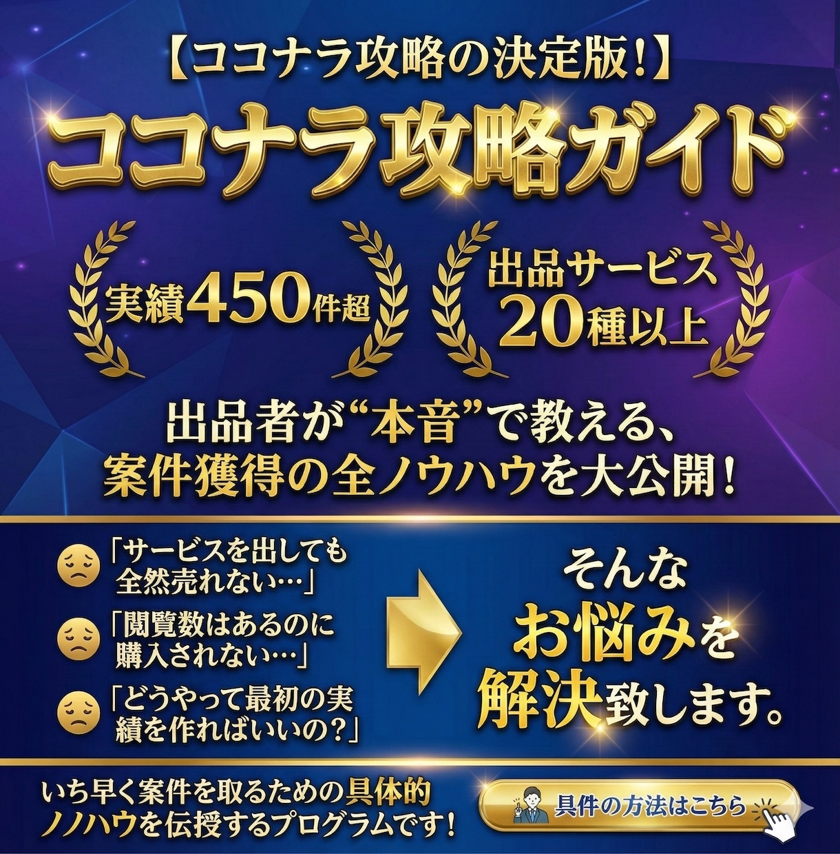 ココナラ歴８年！売れる出品攻略/個別コンサルします 全ジャンルで安定に稼げるココナラ攻略をリアルに学べます！ イメージ3