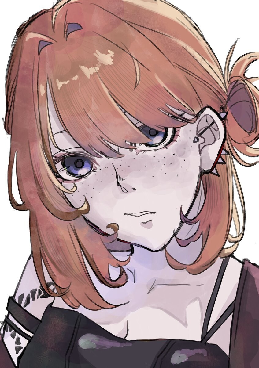 1枚絵/MV/歌ってみた等のイラスト制作します くすんだ/淡い、かっこいいイメージのイラストが得意です。 イメージ1
