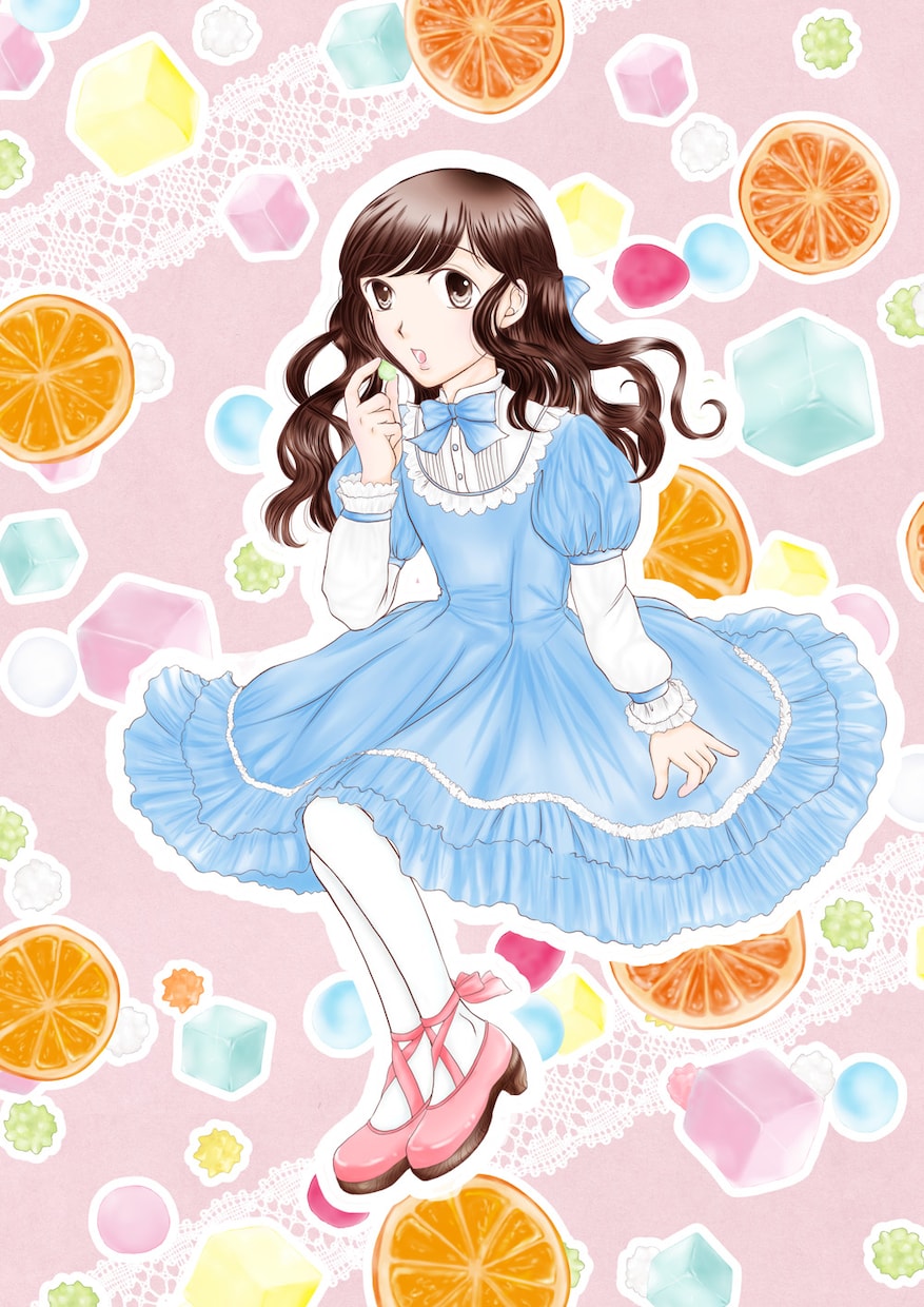 大きめのイメージイラスト描きます イベントポスターや同人小説・TRPGリプレイのイラスト作成 イメージ2