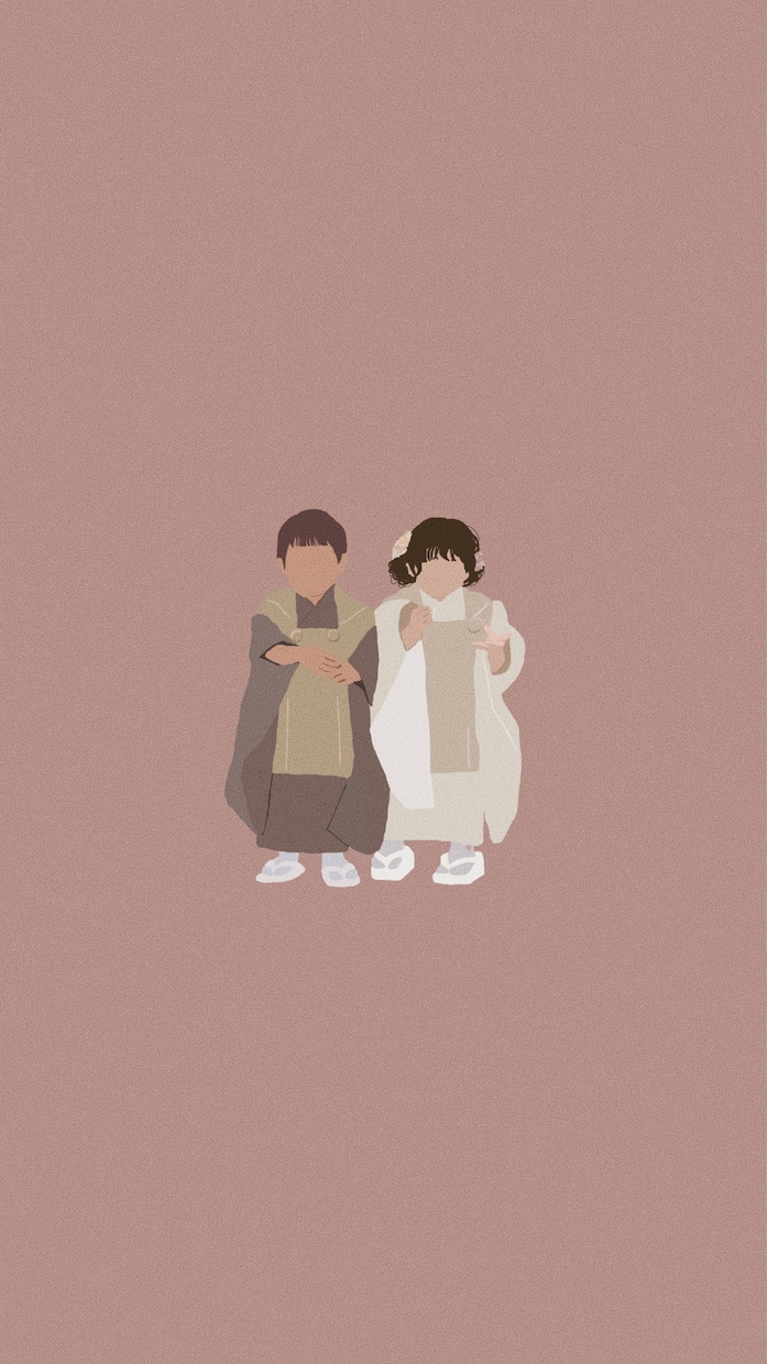 シンプルおしゃれなイラストを制作します ウェルカムボードや贈り物にいかがですか♡？ イメージ3