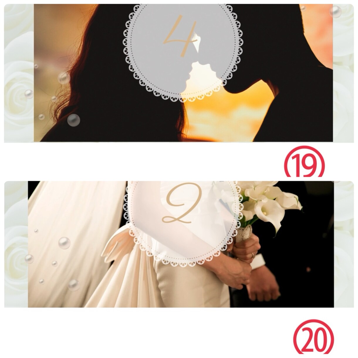 結婚式オープニングムービー/開演前のお願い作ります 写真多め/オシャレ/シンプル/披露宴を盛り上げられます イメージ10