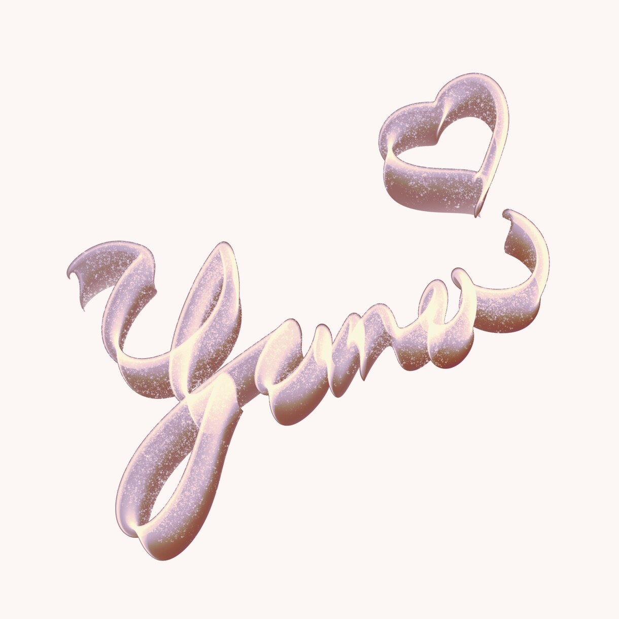 3d風名前ロゴ❤︎作成します 韓国風キラキラ名前ロゴ作成❤︎プロフ画像にもおすすめ❤︎ イメージ5