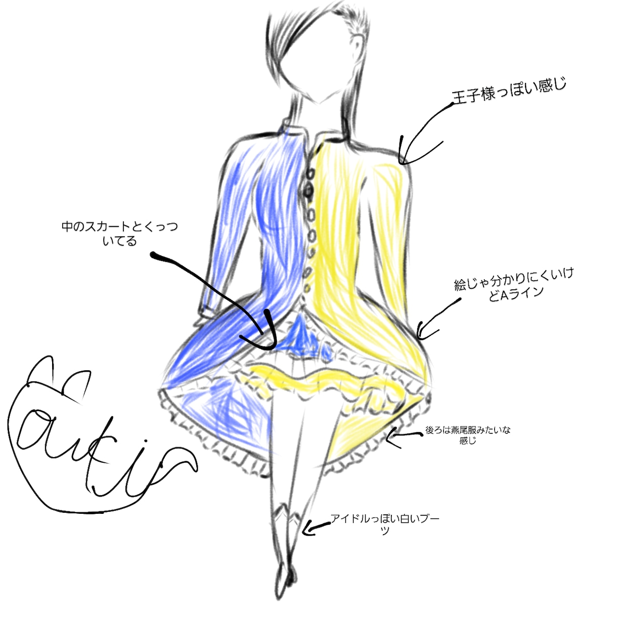 あなたの好きな推しをイメージしてデザインします 推しの概念ドレスを着て式を挙げたい人のために イメージ1