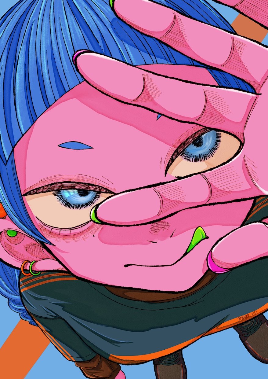 MVイラストやアイコンなどオリジナルの絵を描きます 可愛い系、カッコイイ系、不気味系など色々な絵柄で描きます。 イメージ10