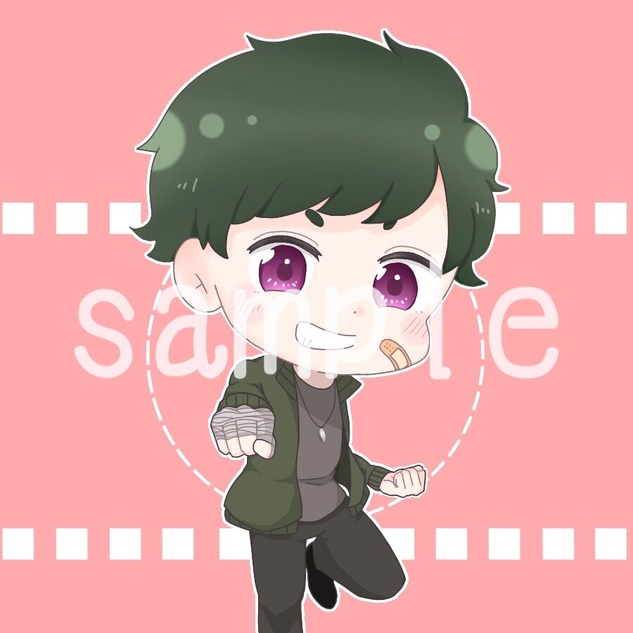 無料修正.ラフ案.無制限！SNS用アイコン描きます 版権/創作/あなたの思い描くイラストを描かせてください✲*ﾟ イメージ3