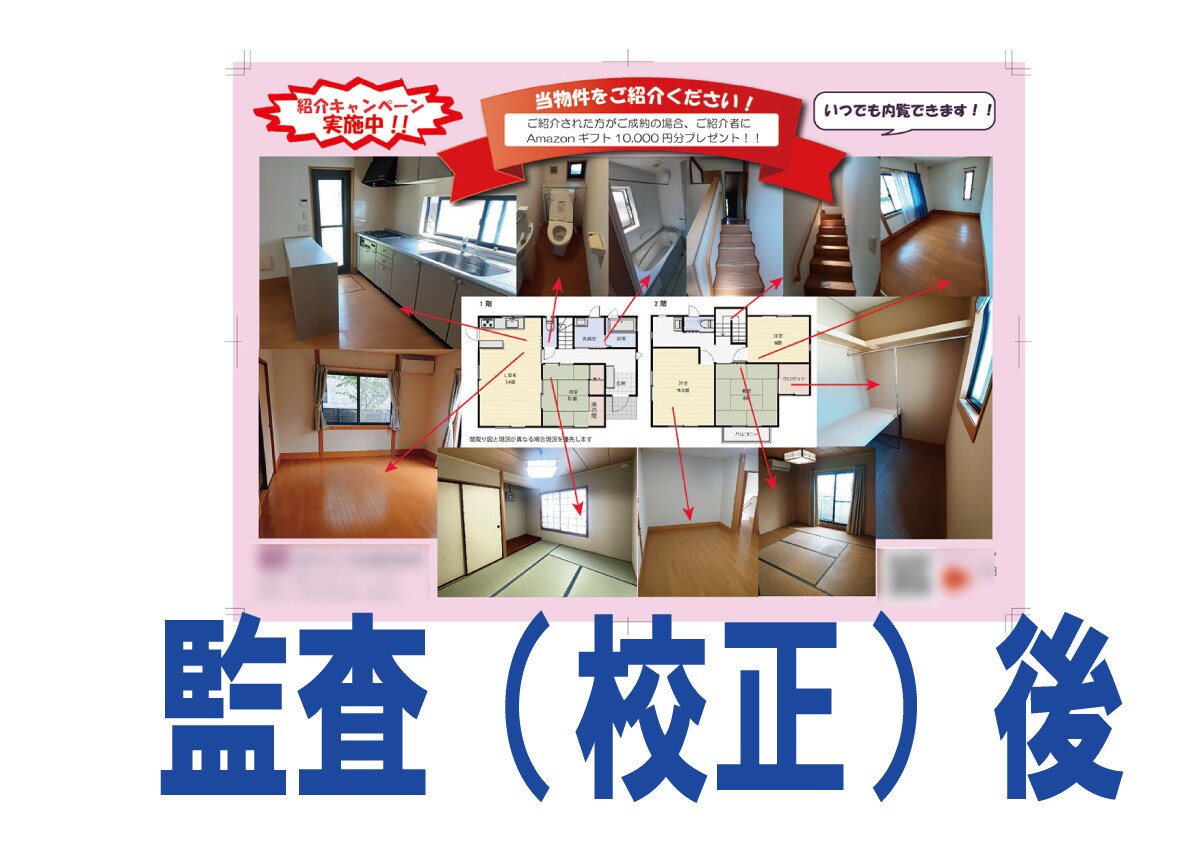 販促チラシを監査(校正)し改善アドバイスします 売上につながるチラシへ！経験豊富なプロが診断 イメージ3