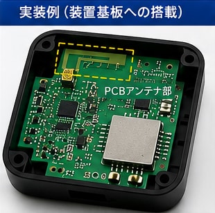 2.4GHz無線機器の回路・基板設計支援をします 小型PCBアンテナを使った量産品試作をサポート イメージ1