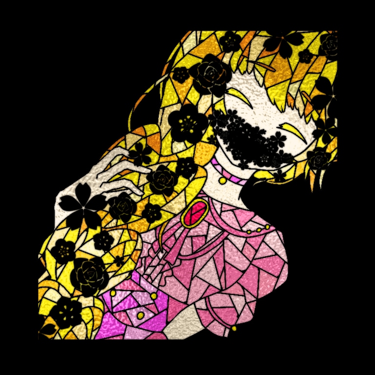 綺麗♪なステンドグラス風に描きます 普通と違った、ステンドグラス風なイラストはいかがですか？♪ イメージ3