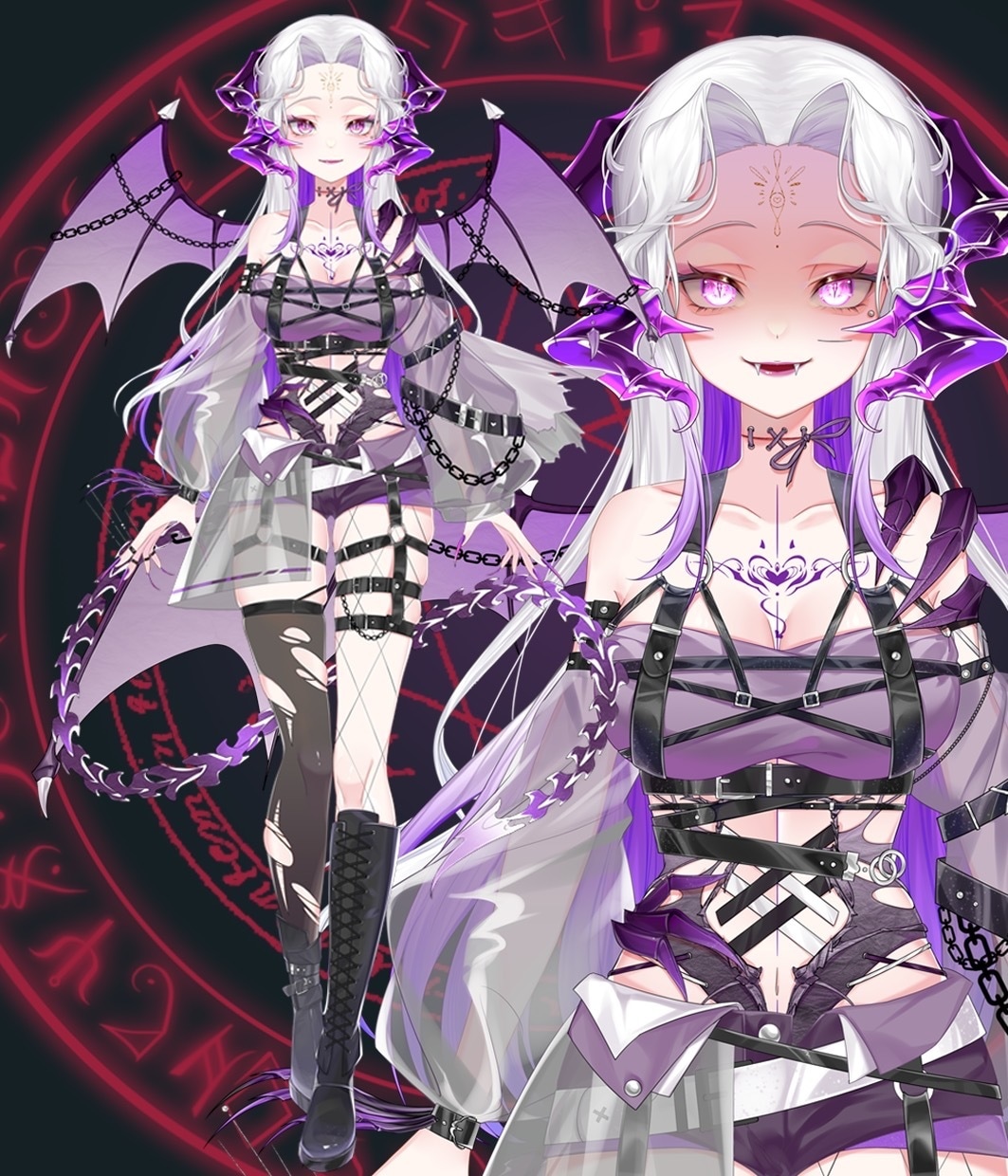 男女OK✨可愛い&カッコイイVtuber制作します 先着2名様！1万円OFF&表情4点付/著作権譲渡/修正無制限 イメージ4