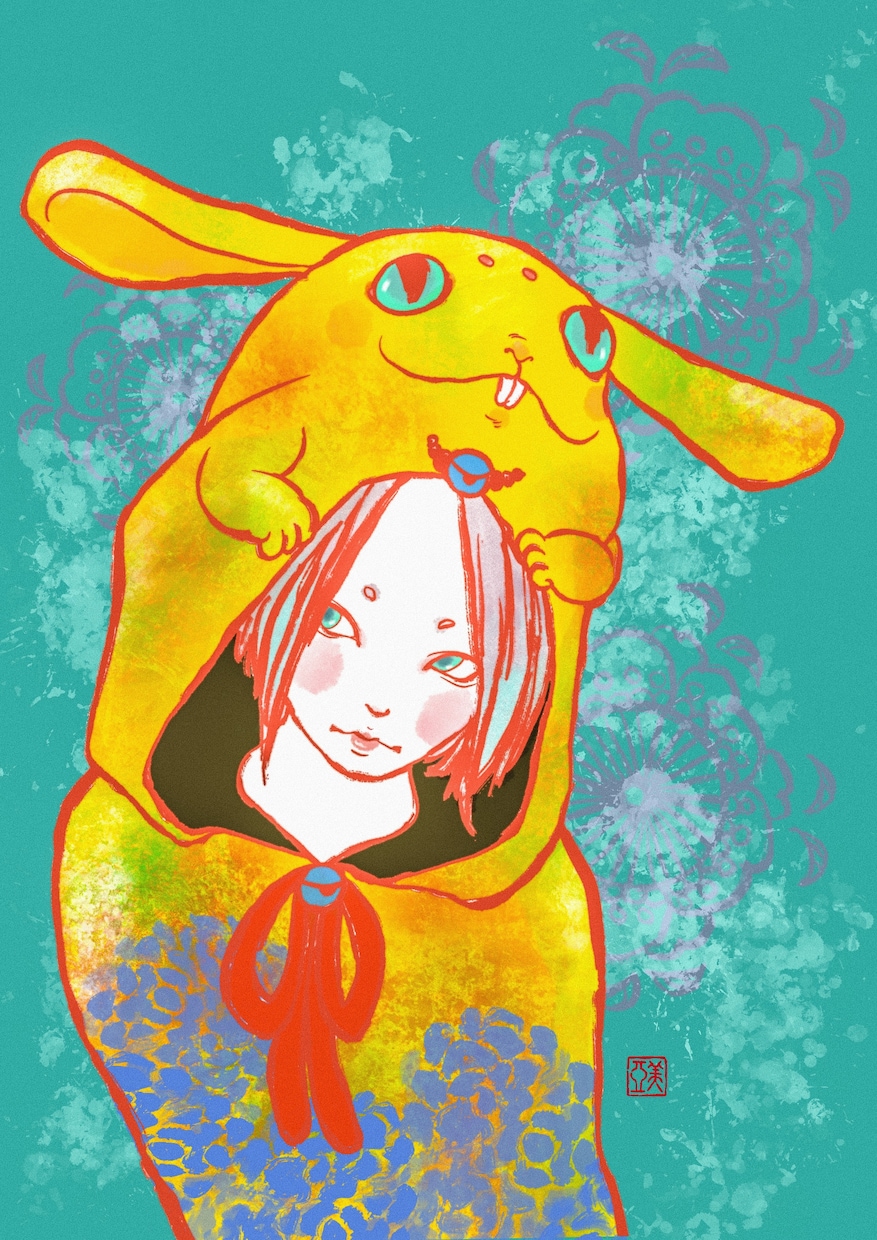 和風／浮世絵風のイラストを全力で描きます モダン浮世絵スタイルの肖像画描きます！ イメージ3