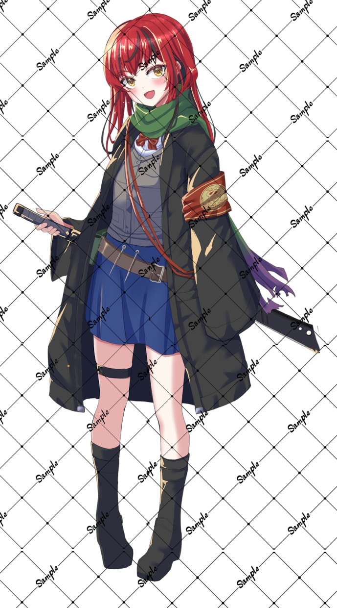 キャラクター立ち絵販売します 各種配信や、TRPGなどに使えるキャラクターです！ イメージ1