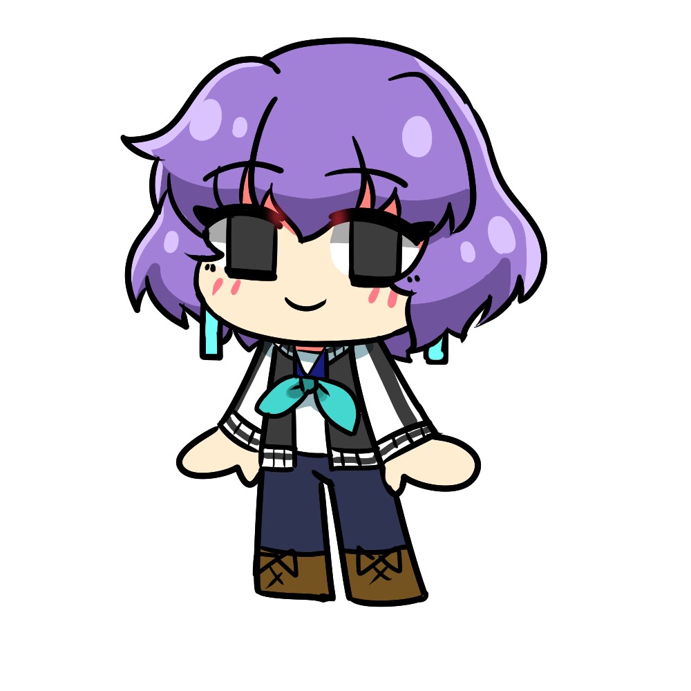 ビビットでキュートなSDイラスト描きます ビビットなアニメ塗りのSDキャライラスト描きます イメージ3