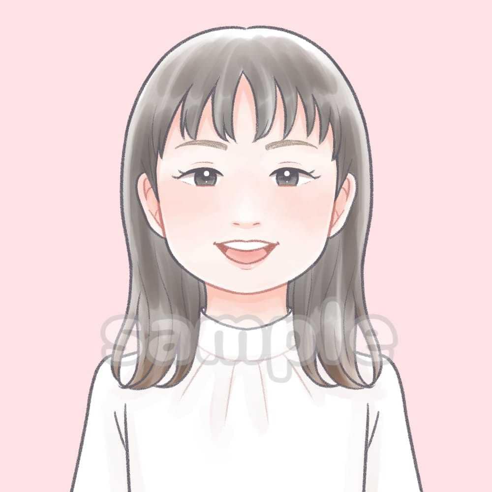 程よいデフォルメ感で似顔絵イラスト描きます リアル過ぎず、パッと目を惹く！アイコンや名刺、ブログなどに♪ イメージ10