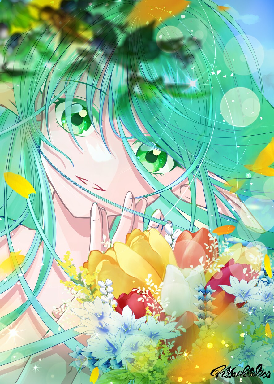 精霊・天使・あやかし――幻想世界を一枚に描きます 心に残る幻想風景と、魅力的な空想キャラクターをお届けします イメージ3
