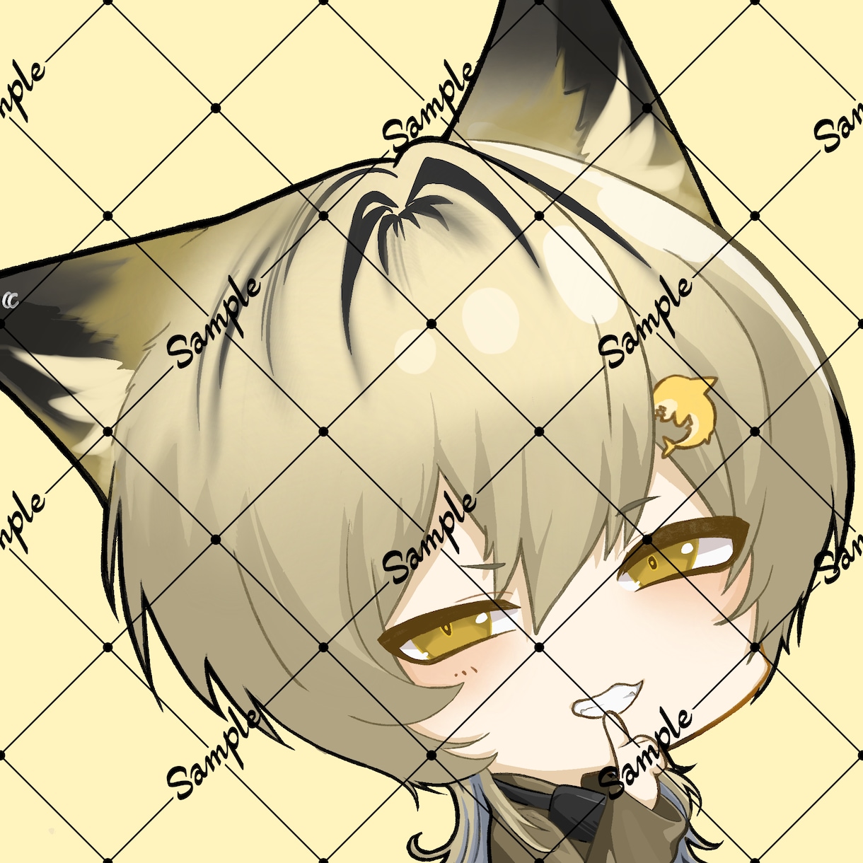 キャラクターのSDイラスト描きます デフォルメアイコンや立ち絵のデフォルメ差分などに イメージ1