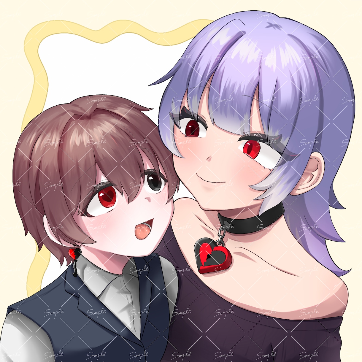 キャラクターイラスト制作いたします 活動者応援！《初回特典付き》です✦ イメージ5