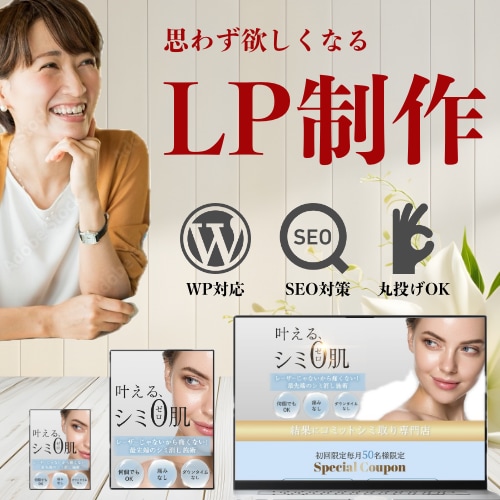低価格で高品質のランディングページ作成いたします 実績100件以上！ハイクオリティLP制作 イメージ1